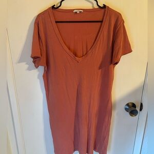 Z supply mauve tshirt dress